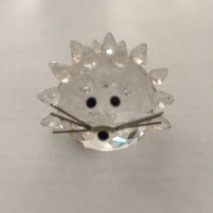 Vintage Retired Swarovski Porcupine Fugurine